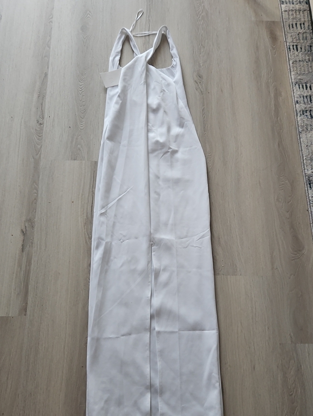 Zara Sleek White Tank Maxi Dress - Picture 5 of 6